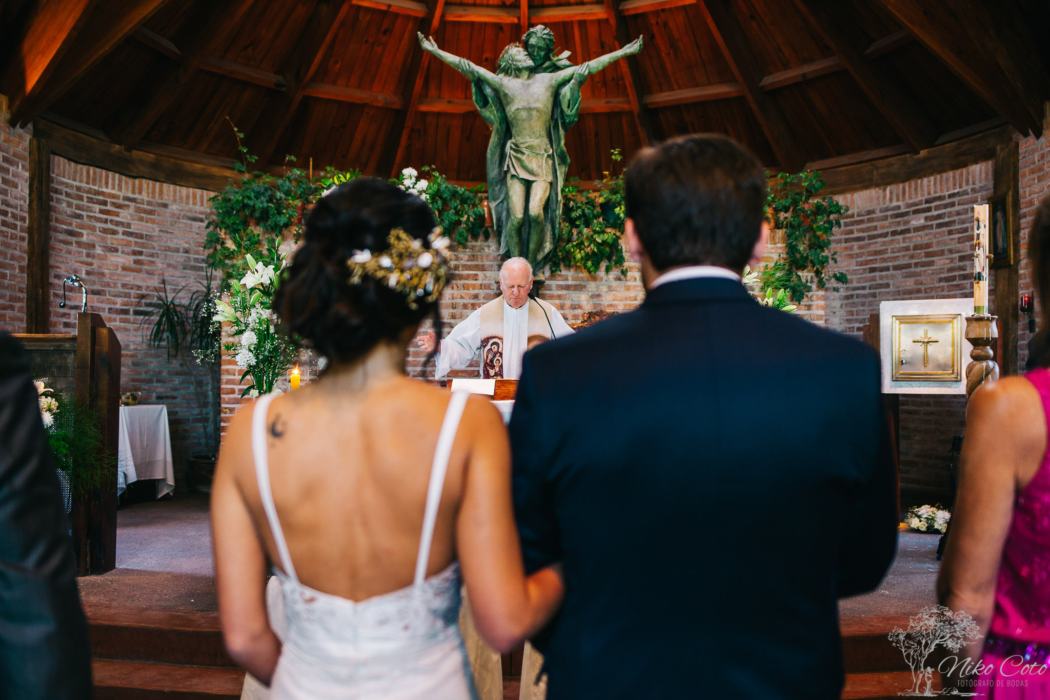 fotos de casamiento iglesia santa teresita